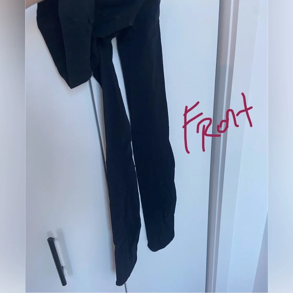 Hill House Home - 70 Denier Tights - Black Opaque - Size XS/S - Pristine